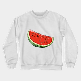 Juicy Watermelon Crewneck Sweatshirt